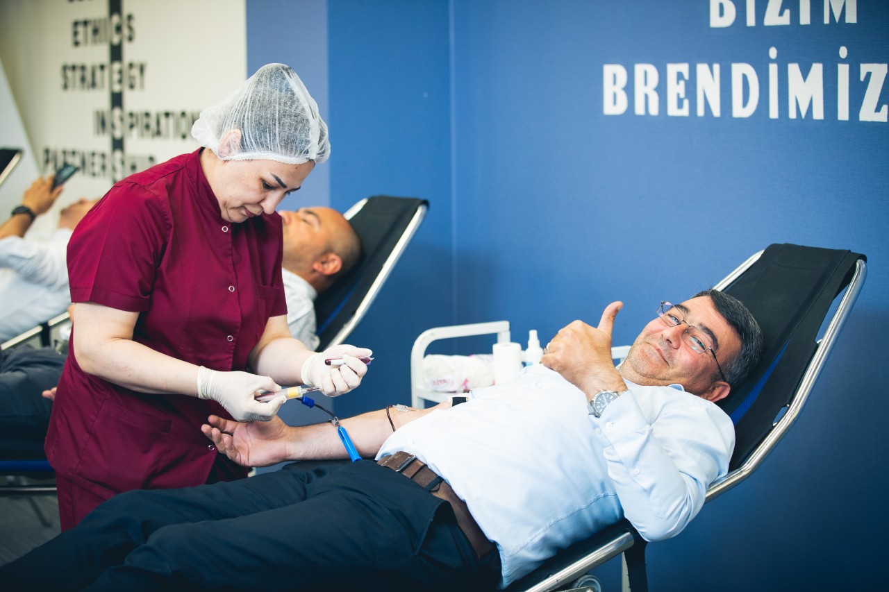 “Bank of Baku”dan könüllü qanvermə təşəbbüsü - FOTOLAR